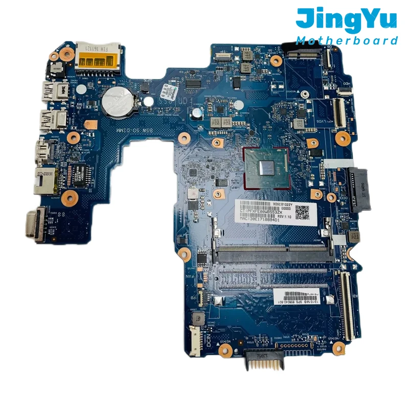Материнская плата для ноутбука HP Pavilion 14-AM 6050A 2823301 Материнская плата ноутбука N3060 N3710 CPU UMA
Материнская плата для ноутбука HP Pavilion 14-AM 6050A 2823301 Материнская плата ноутбука N3060 N3710 CPU UMA