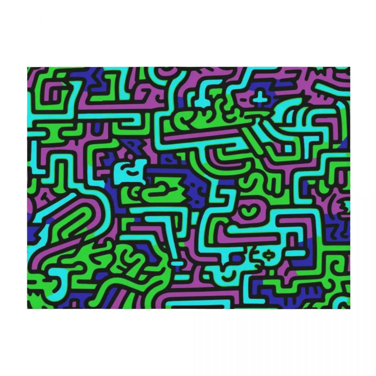 Haring-inspired Doodles Art Print Throw Blanket Luxury Thicken Single Furry Blankets Sofas Of Decoration Blankets
Haring-inspired Doodles Art Print Throw Blanket Luxury Thicken Single Furry Blankets Sofas Of Decoration Blankets