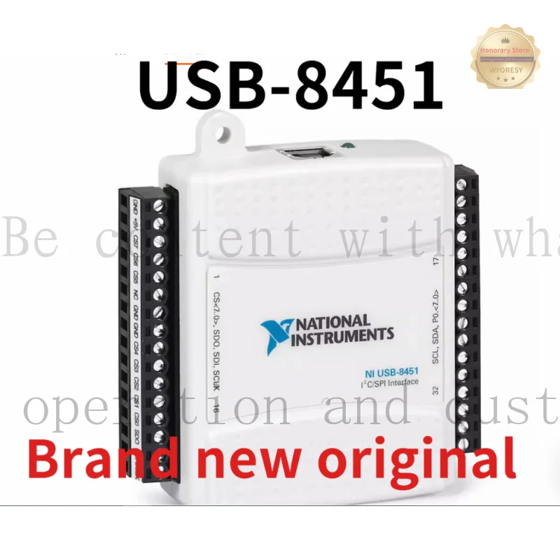 YD Brand new original American FOR USB-8451 data acquisition card 779553-01
YD Brand new original American FOR USB-8451 data acquisition card 779553-01