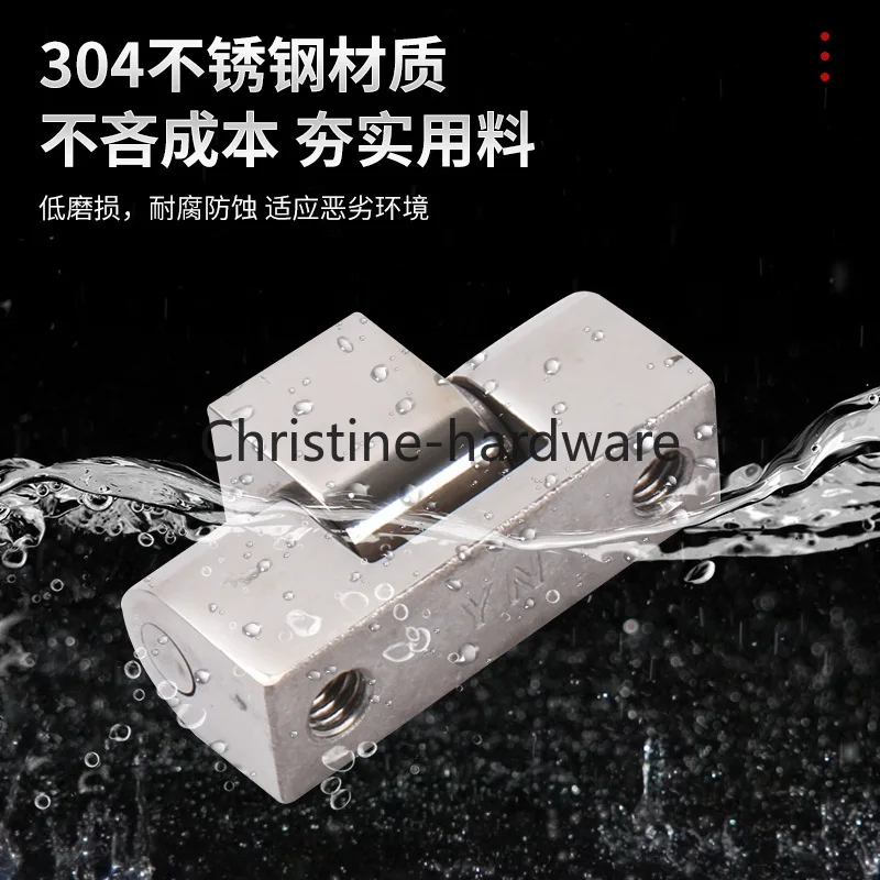Bearing Hinge 304 Stainless Steel Distribution Box Control Cabinet Power Cabinet Door Shaft Switch Cabinet Rotating Hinge
Bearing Hinge 304 Stainless Steel Distribution Box Control Cabinet Power Cabinet Door Shaft Switch Cabinet Rotating Hinge