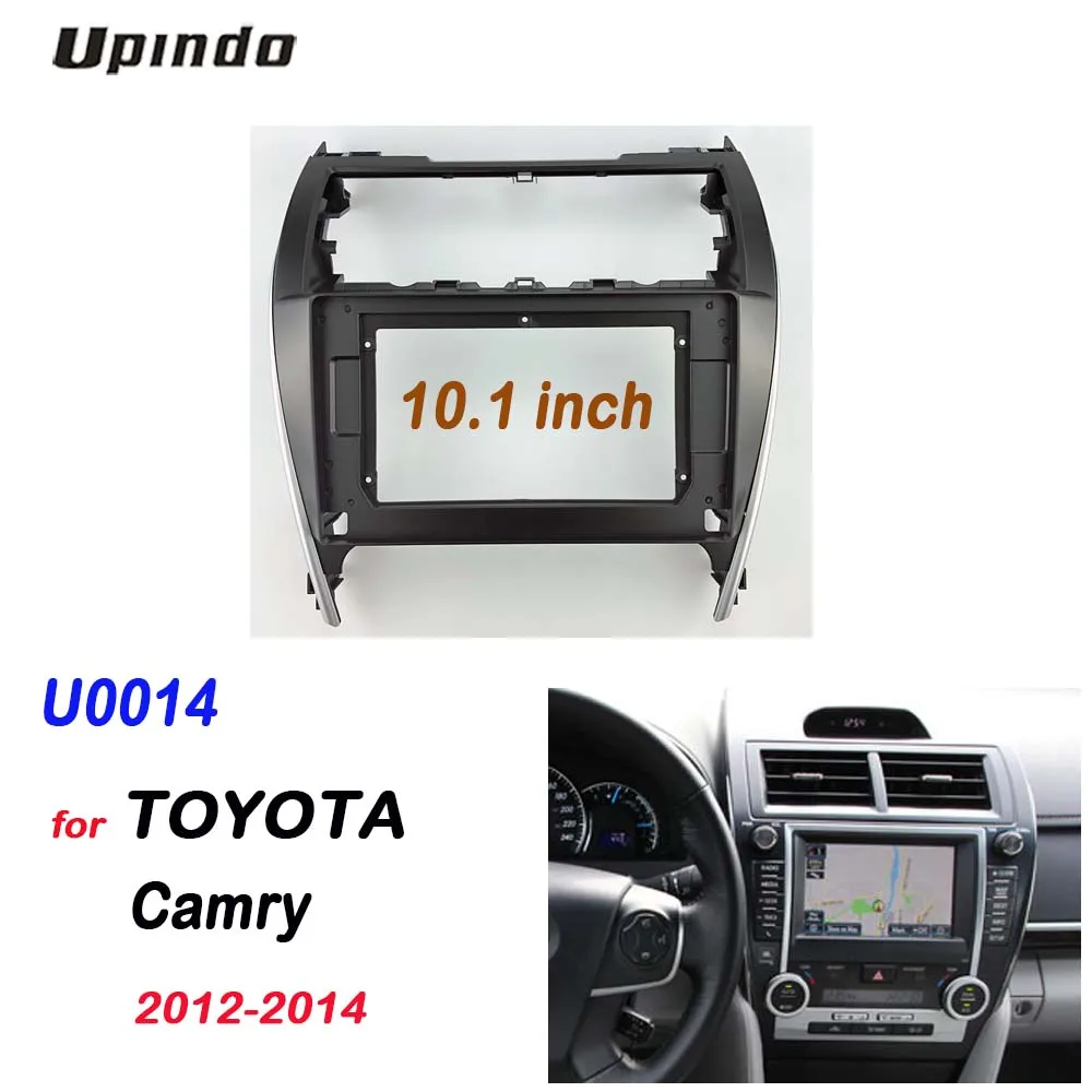 For Toyota Camry 2012+ 2 Din 10.1 Inch Fascia Panel Frame Car Radio Multimedia GPS Navigation Stereo ABS+PC Plastic Dash Kit
For Toyota Camry 2012+ 2 Din 10.1 Inch Fascia Panel Frame Car Radio Multimedia GPS Navigation Stereo ABS+PC Plastic Dash Kit