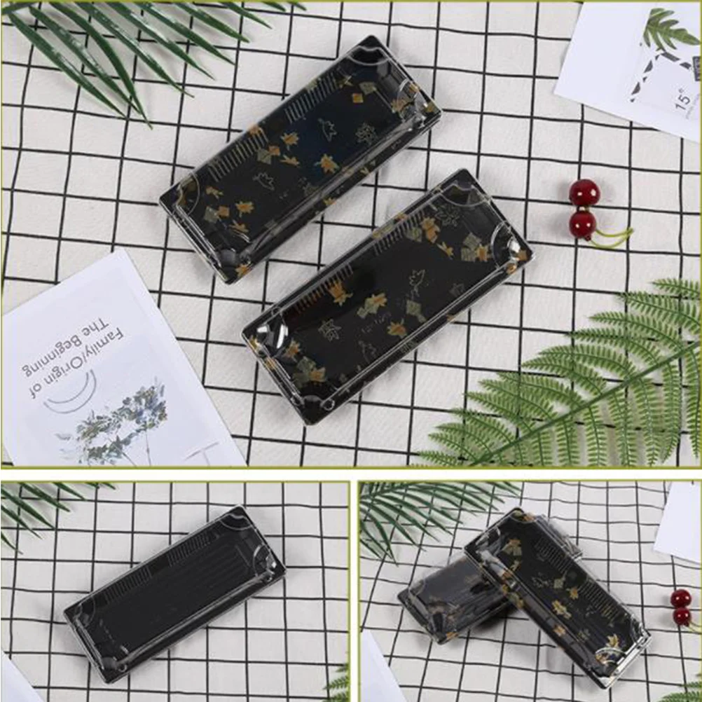 50Pcs Sushi Carry Out Box Disposable Food Containers Black Heat Resistant Eco Friendly Ideal Lunch Leftover Takeout Boxes
50Pcs Sushi Carry Out Box Disposable Food Containers Black Heat Resistant Eco Friendly Ideal Lunch Leftover Takeout Boxes