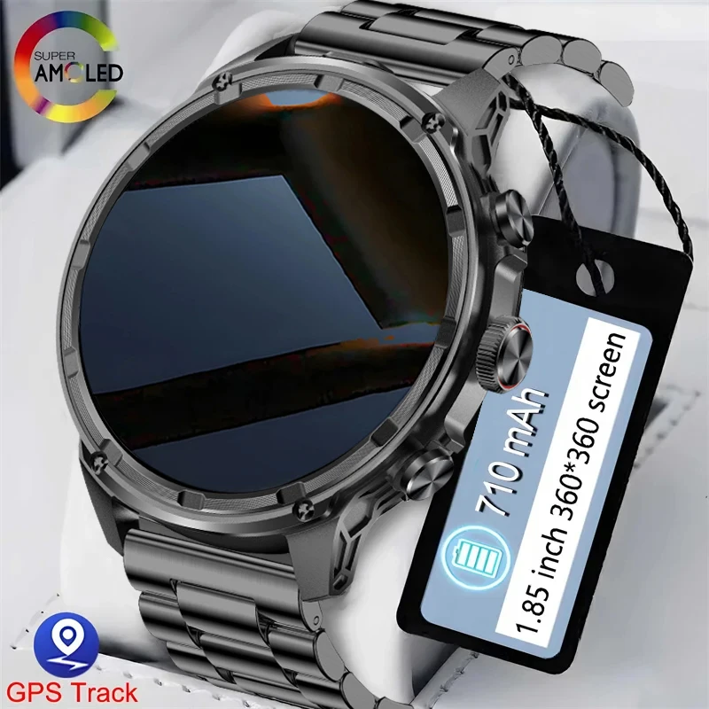 2025 GPS Smart Watch Premium Military Outdoor Altimeter Barometer AMOLED Screen Built-in GPS Compass Sports New Smart watch Men
2025 GPS Smart Watch Premium Military Outdoor Altimeter Barometer AMOLED Screen Built-in GPS Compass Sports New Smart watch Men