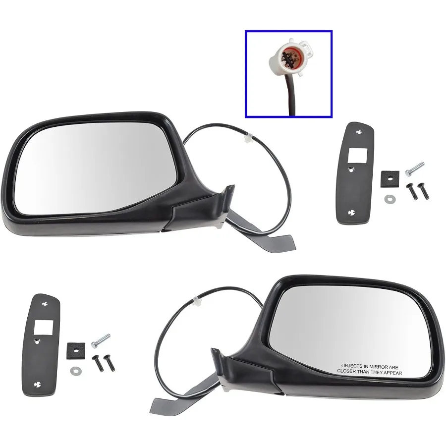 Комплект из двух зеркал со стороны водителя и пассажира в сборе с ручным складом и электрической регулировкой, без подогрева, без памяти, Chrome Fi
Комплект из двух зеркал со стороны водителя и пассажира в сборе с ручным складом и электрической регулировкой, без подогрева, без памяти, Chrome Fi