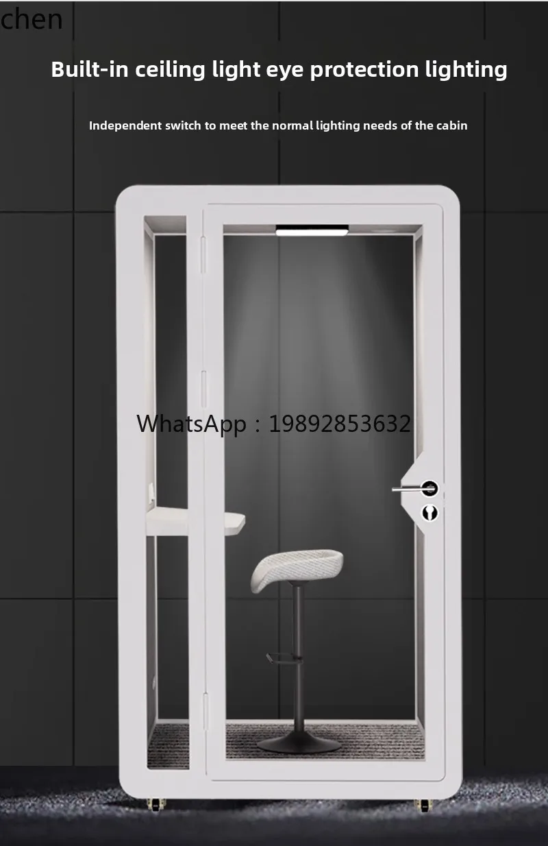 Home Soundproof Room Piano Quiet Room Meeting Cabin Sound Test Room Singing Practice Recording Studio Mobile Phone Booth
Home Soundproof Room Piano Quiet Room Meeting Cabin Sound Test Room Singing Practice Recording Studio Mobile Phone Booth