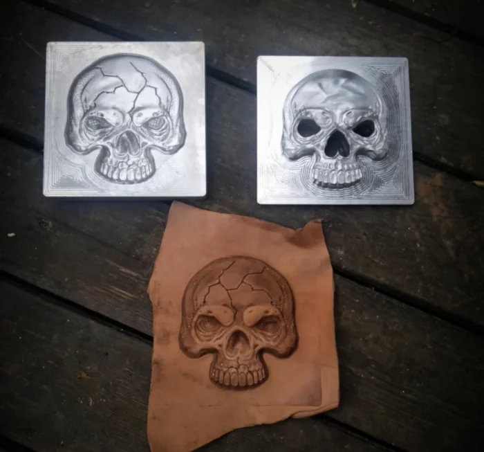 Hand-work unique design Skeleton Skull Molds-Leather Shaping Mould-Handcrafted leather Tools
Hand-work unique design Skeleton Skull Molds-Leather Shaping Mould-Handcrafted leather Tools