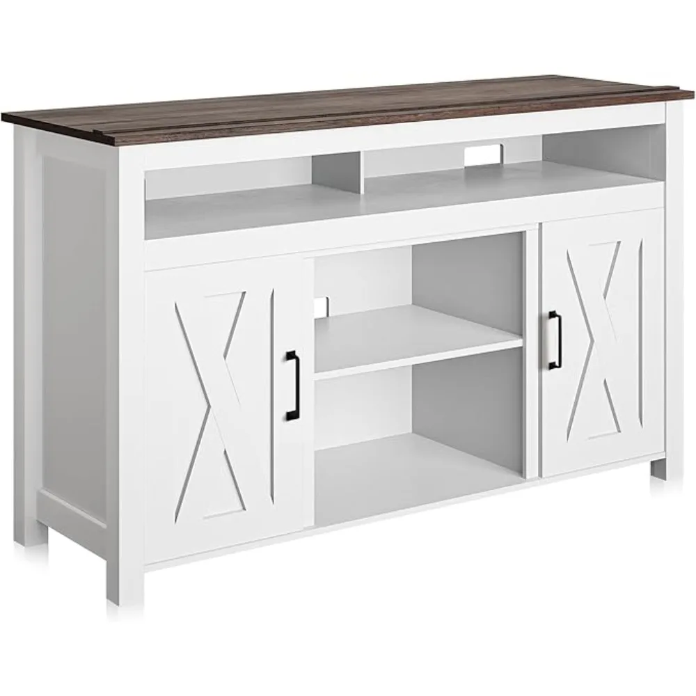 TV Stand, Entertainment Center for TVs up to 55", Media Console Table with Two Open Shelves and Storage Cabinets- Corin
TV Stand, Entertainment Center for TVs up to 55", Media Console Table with Two Open Shelves and Storage Cabinets- Corin