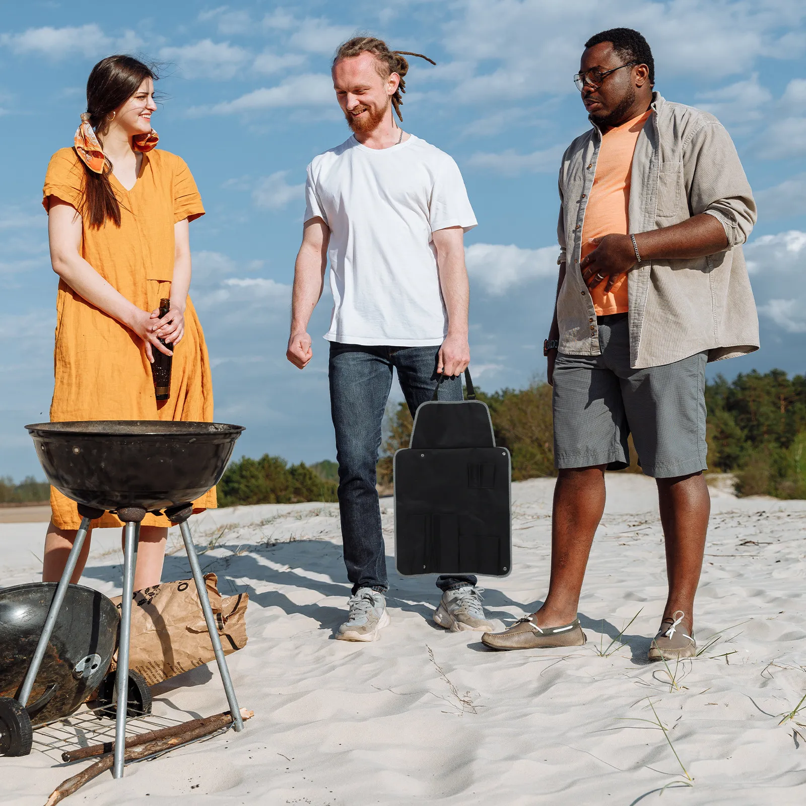 Профессиональная сумка для хранения инструментов с несколькими карманами из ткани Оксфорд для длительного использования, простая в использовании, для дома и барбекю
Профессиональная сумка для хранения инструментов с несколькими карманами из ткани Оксфорд для длительного использования, простая в использовании, для дома и барбекю