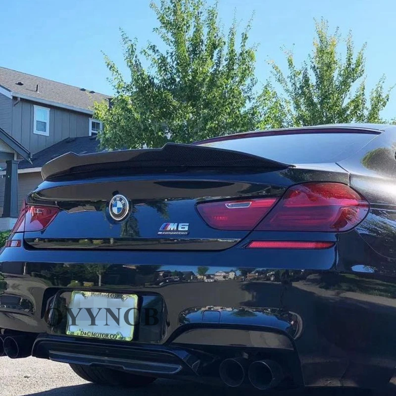 Для BMW 6 серии F06 и M6 F12 F13 PSM Стиль Углеродное волокно Задний спойлер Крыло багажника 2011-2017 FRP Глянцевый черный кованый карбон 
Для BMW 6 серии F06 и M6 F12 F13 PSM Стиль Углеродное волокно Задний спойлер Крыло багажника 2011-2017 FRP Глянцевый черный кованый карбон