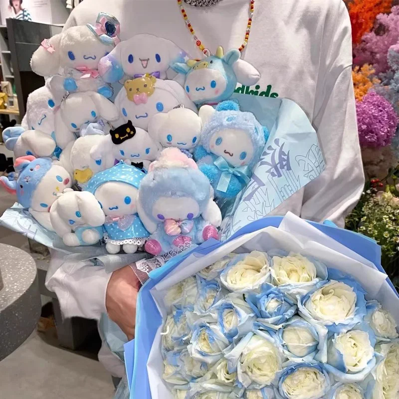 2025 Kawaii Sanrio Bouquet Cinnamoroll Plush Soft Doll Cartoon Doll Bouquet Cartoon Girl Cute Valentine's Day Birthday Gift
2025 Kawaii Sanrio Bouquet Cinnamoroll Plush Soft Doll Cartoon Doll Bouquet Cartoon Girl Cute Valentine's Day Birthday Gift