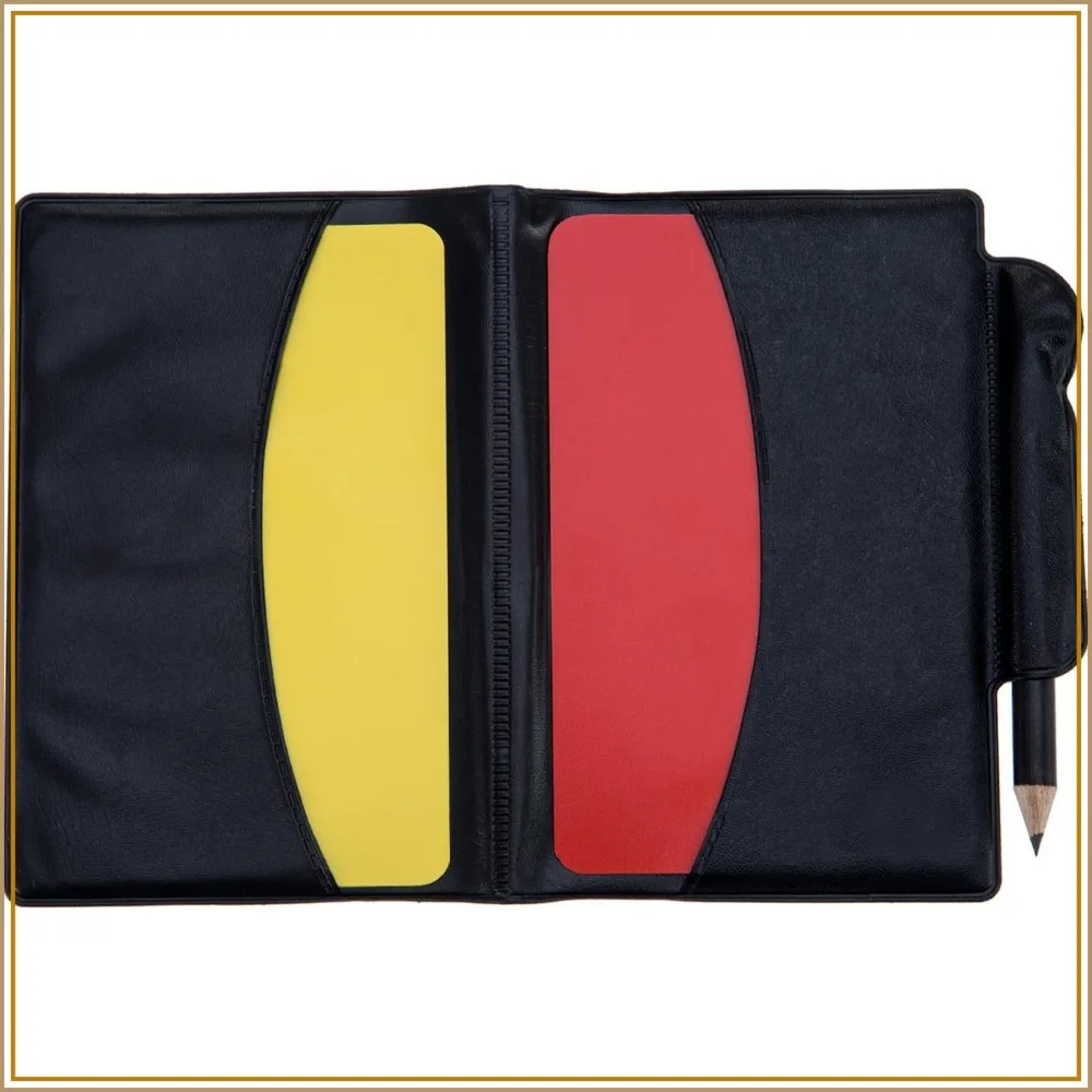 Referee Card Set Red Yellow Cards Metal Whistle Coach Whistle for Soccer Football
Referee Card Set Red Yellow Cards Metal Whistle Coach Whistle for Soccer Football