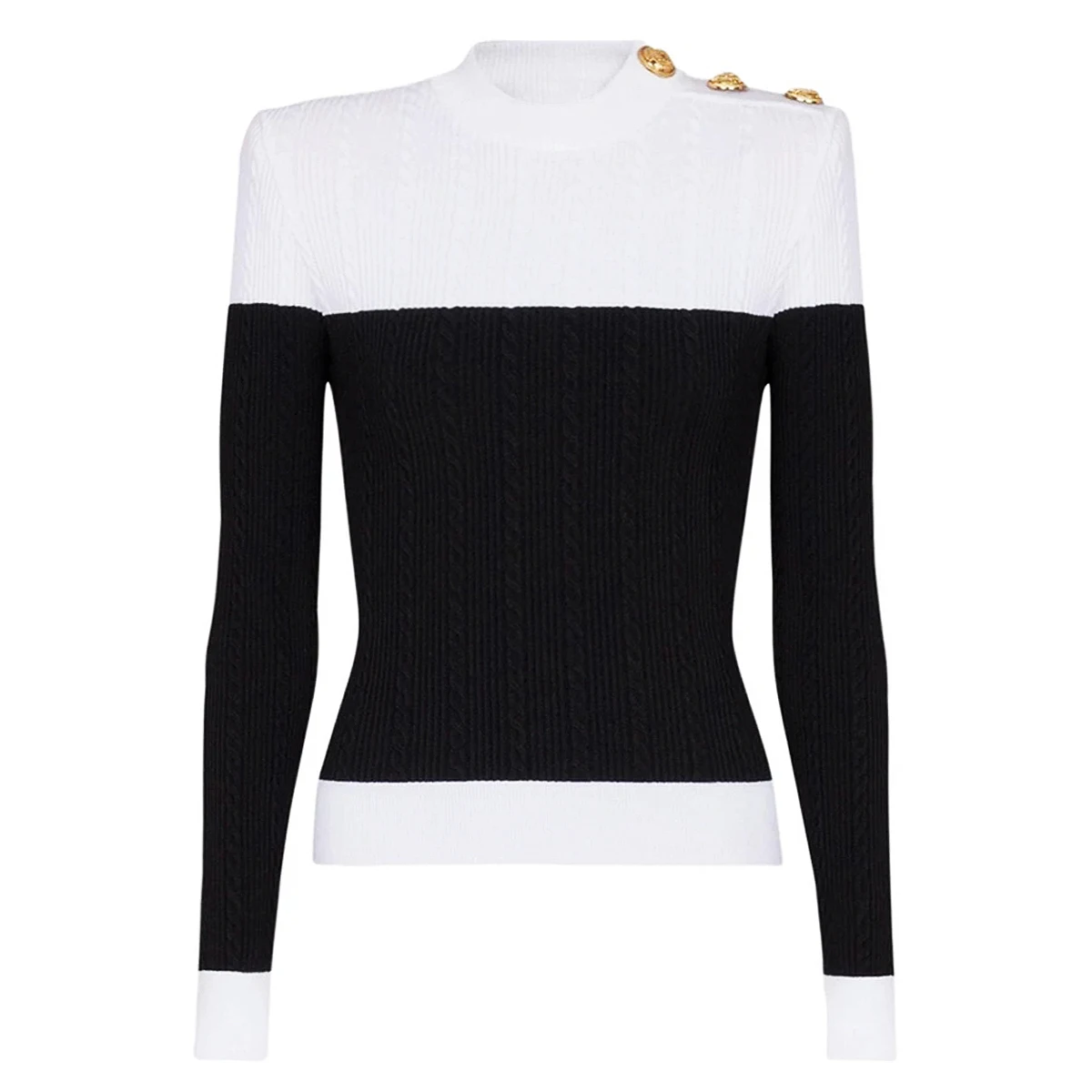Spring And Autumn New Style Quality Fashion Classic Versatile Wool Blended Knitted Base Sweater Round Neck Women's Sweater
Spring And Autumn New Style Quality Fashion Classic Versatile Wool Blended Knitted Base Sweater Round Neck Women's Sweater
