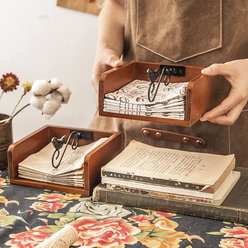 Solid Wood Tissue Box Creative Napkin Box Desktop Personalized Storage Wooden Tissue Box Zakka
Solid Wood Tissue Box Creative Napkin Box Desktop Personalized Storage Wooden Tissue Box Zakka