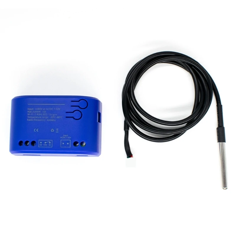 M5TD 16A 2000W Temperature Controller Build In Sensors Wireless Small Home Device