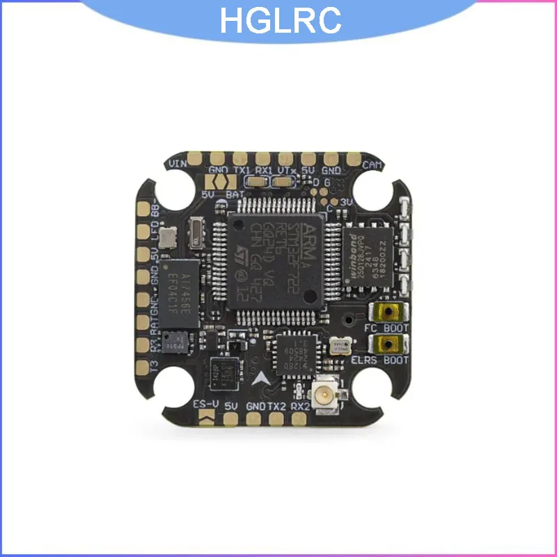 All-in-One Flight Controller with Built-in ELRS, HGLRC SPECTER F722 Lite & ICM42688 Gyro for High-Performance FPV Racing Drone
All-in-One Flight Controller with Built-in ELRS, HGLRC SPECTER F722 Lite & ICM42688 Gyro for High-Performance FPV Racing Drone