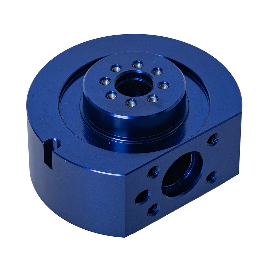 Fittings Connectors Valve Stem CNC Machining Aluminum Complex Parts Blue Anodized
Fittings Connectors Valve Stem CNC Machining Aluminum Complex Parts Blue Anodized