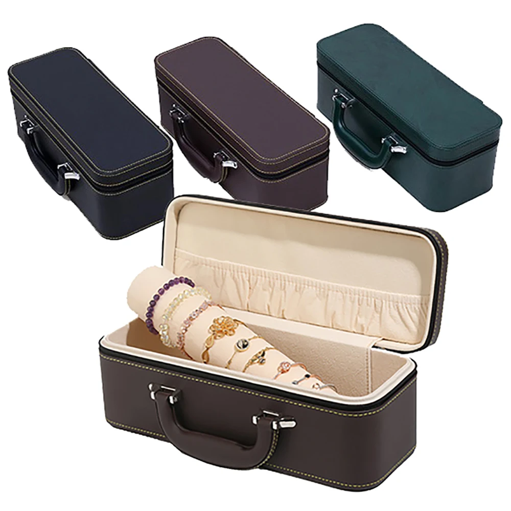 Quality Watch Jewelry Storage Box Velvet Bracelet Cushion Holder PU Bracelet Chain Display Case Bangle Beads Chain Packaging Box
Quality Watch Jewelry Storage Box Velvet Bracelet Cushion Holder PU Bracelet Chain Display Case Bangle Beads Chain Packaging Box