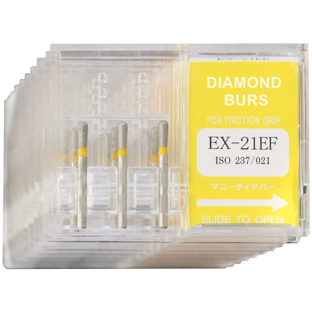 10 Packs Dental Diamond Burs Extra Fine Polisher Drill Tools FG1.6mm For High Speed Handpiece Polishing Dentistry Grinding Tools
10 Packs Dental Diamond Burs Extra Fine Polisher Drill Tools FG1.6mm For High Speed Handpiece Polishing Dentistry Grinding Tools