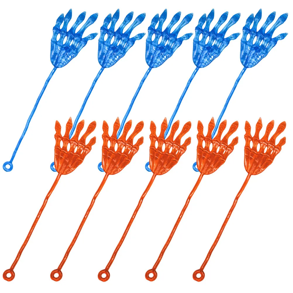 10Pcs Hand Sticky Props Funny Stretchy Elastic Palm Halloween Party Favors Stress Relief Gifts Colorful Reusable Prank
10Pcs Hand Sticky Props Funny Stretchy Elastic Palm Halloween Party Favors Stress Relief Gifts Colorful Reusable Prank