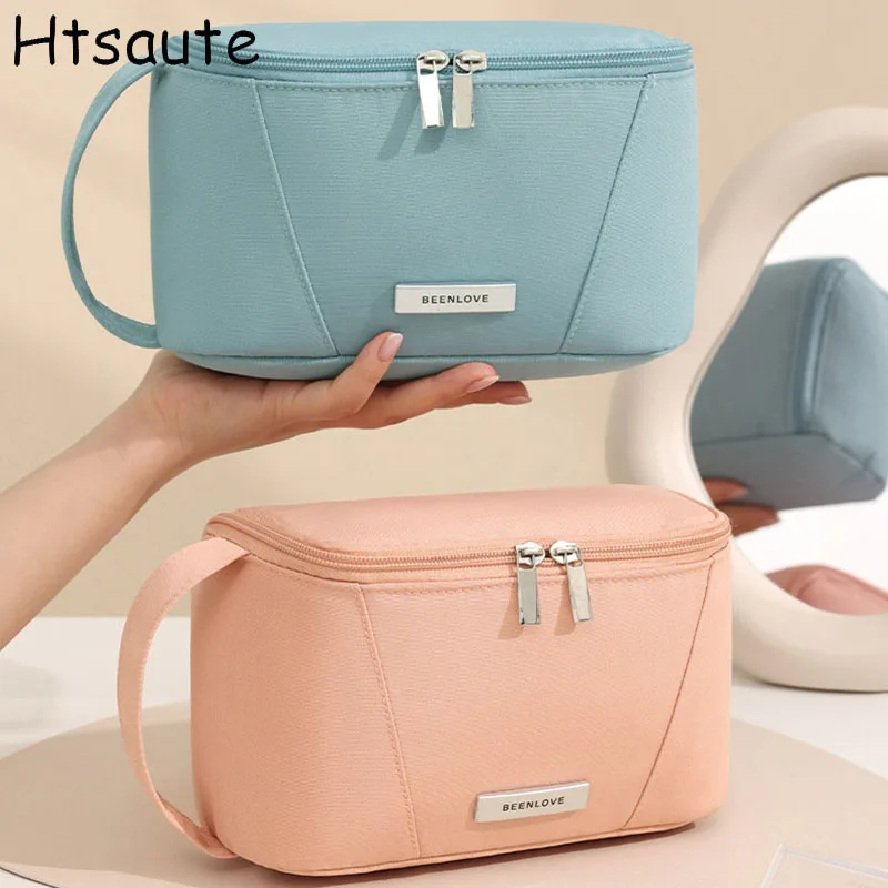 Portable polyester Men Toiletry Bags Waterproof with Hanging Hook Cosmetic Storage Bag Handheld With Handle Makeup Bag Business
Portable polyester Men Toiletry Bags Waterproof with Hanging Hook Cosmetic Storage Bag Handheld With Handle Makeup Bag Business