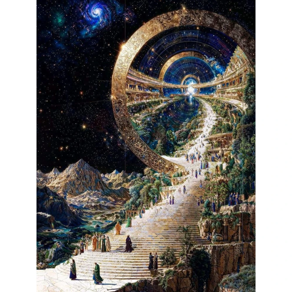 500/1000/1200/2000 PCS Jigsaw Puzzles The Door to Heaven Scenery Family Activity Games for Gameroom Bedroom Home Decor
500/1000/1200/2000 PCS Jigsaw Puzzles The Door to Heaven Scenery Family Activity Games for Gameroom Bedroom Home Decor