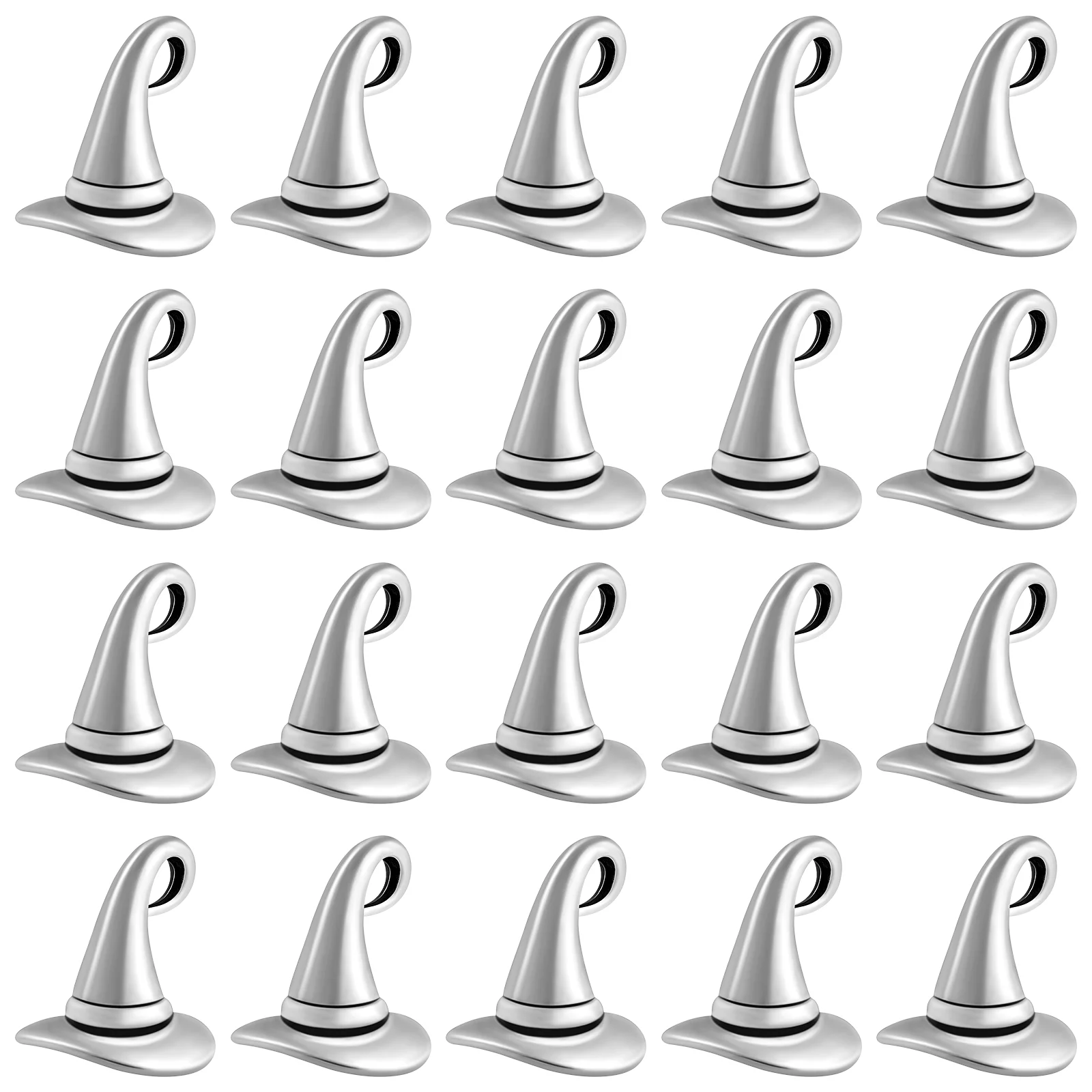 20 Pcs Jewelry Pendant Witch Hat DIY Necklace Accessories Charm Kit for Earrings Bracelets
20 Pcs Jewelry Pendant Witch Hat DIY Necklace Accessories Charm Kit for Earrings Bracelets