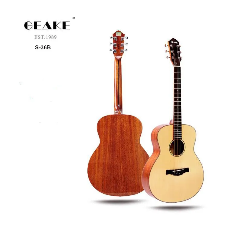 Geake S-36B Popular 36-Inch Acoustic Children's Guitar
Geake S-36B Popular 36-Inch Acoustic Children's Guitar