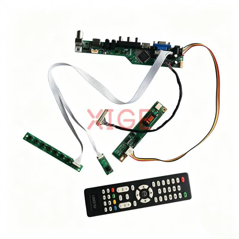 Screen Drive Controller Board Fit QD17TL02 LP171W01 LP171WX2 LP171WP4 1CCFL 30Pin LVDS 1440x900 USB+AV+VGA+HDMI 1440*900 Kit DIY
Screen Drive Controller Board Fit QD17TL02 LP171W01 LP171WX2 LP171WP4 1CCFL 30Pin LVDS 1440x900 USB+AV+VGA+HDMI 1440*900 Kit DIY