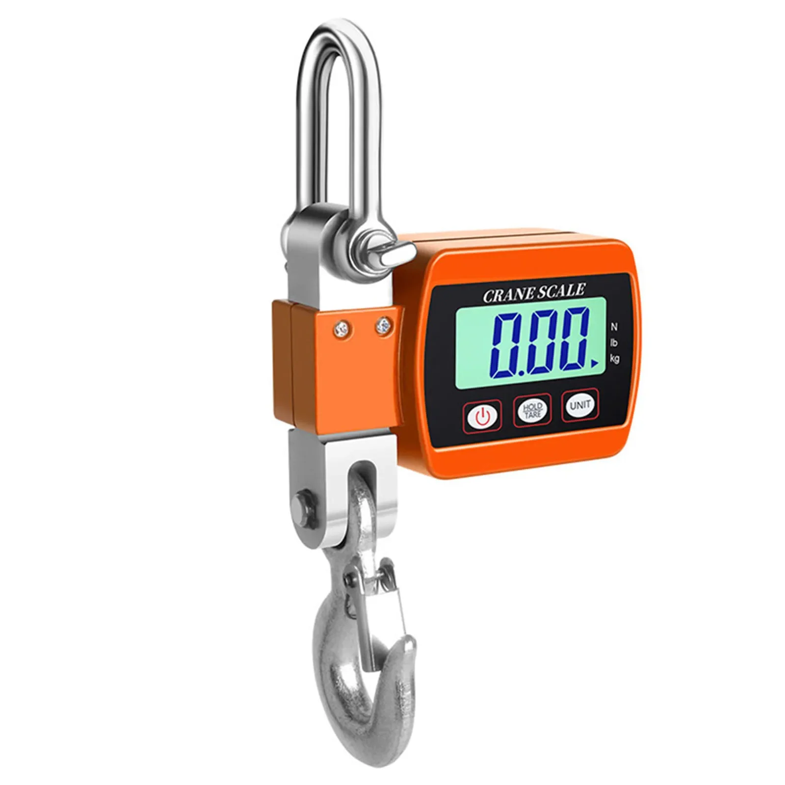 Aluminum Alloy Shell Electronic Scale with LCD Display Portable Digital Scale 500kg Capacity Thickened Lifting Ring
Aluminum Alloy Shell Electronic Scale with LCD Display Portable Digital Scale 500kg Capacity Thickened Lifting Ring
