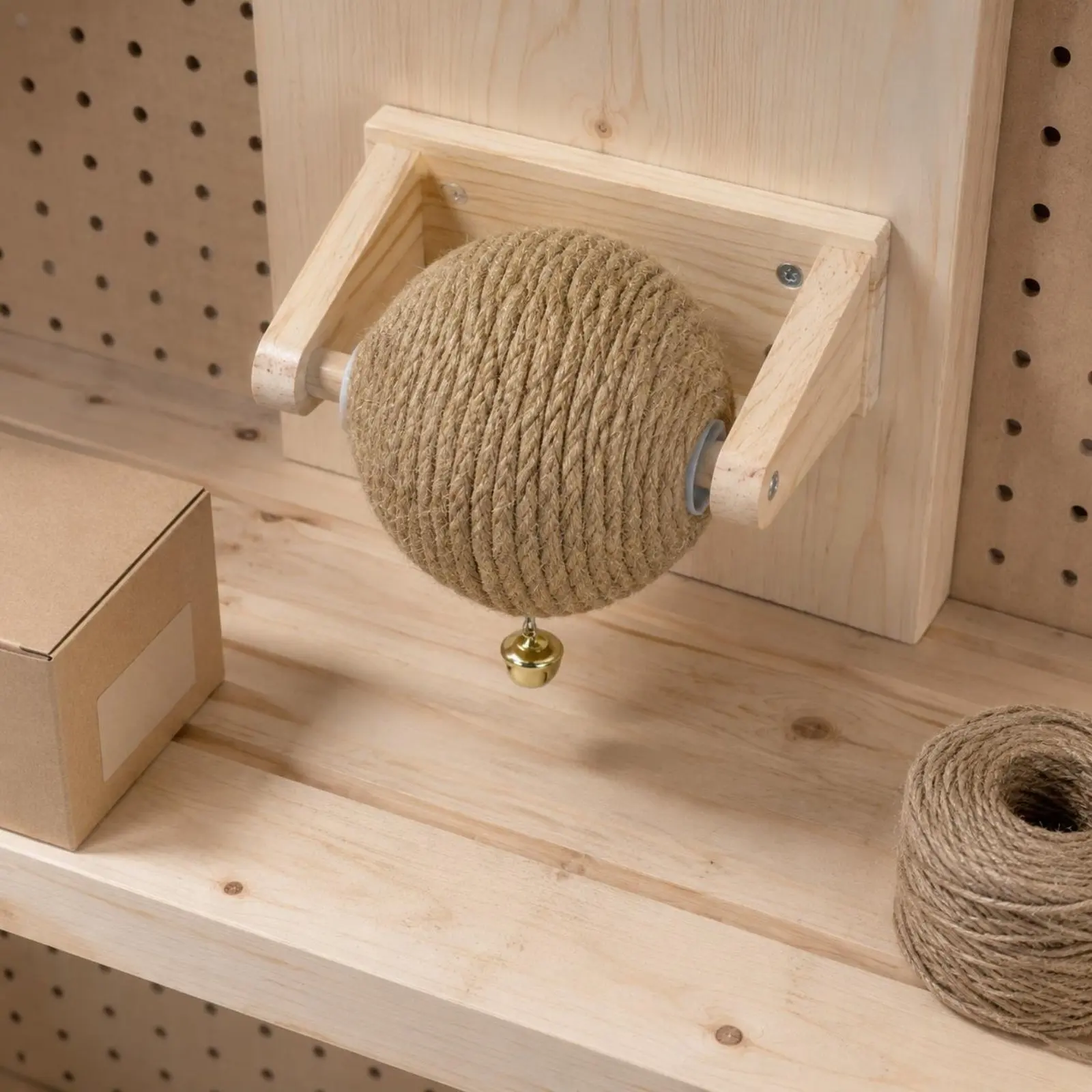 Sisal Ball Toy Boredom Relief Hanging Sisal Gnaw Ball Interactive Easy to Clean for Small Pets, Enclosure, Indoor
Sisal Ball Toy Boredom Relief Hanging Sisal Gnaw Ball Interactive Easy to Clean for Small Pets, Enclosure, Indoor