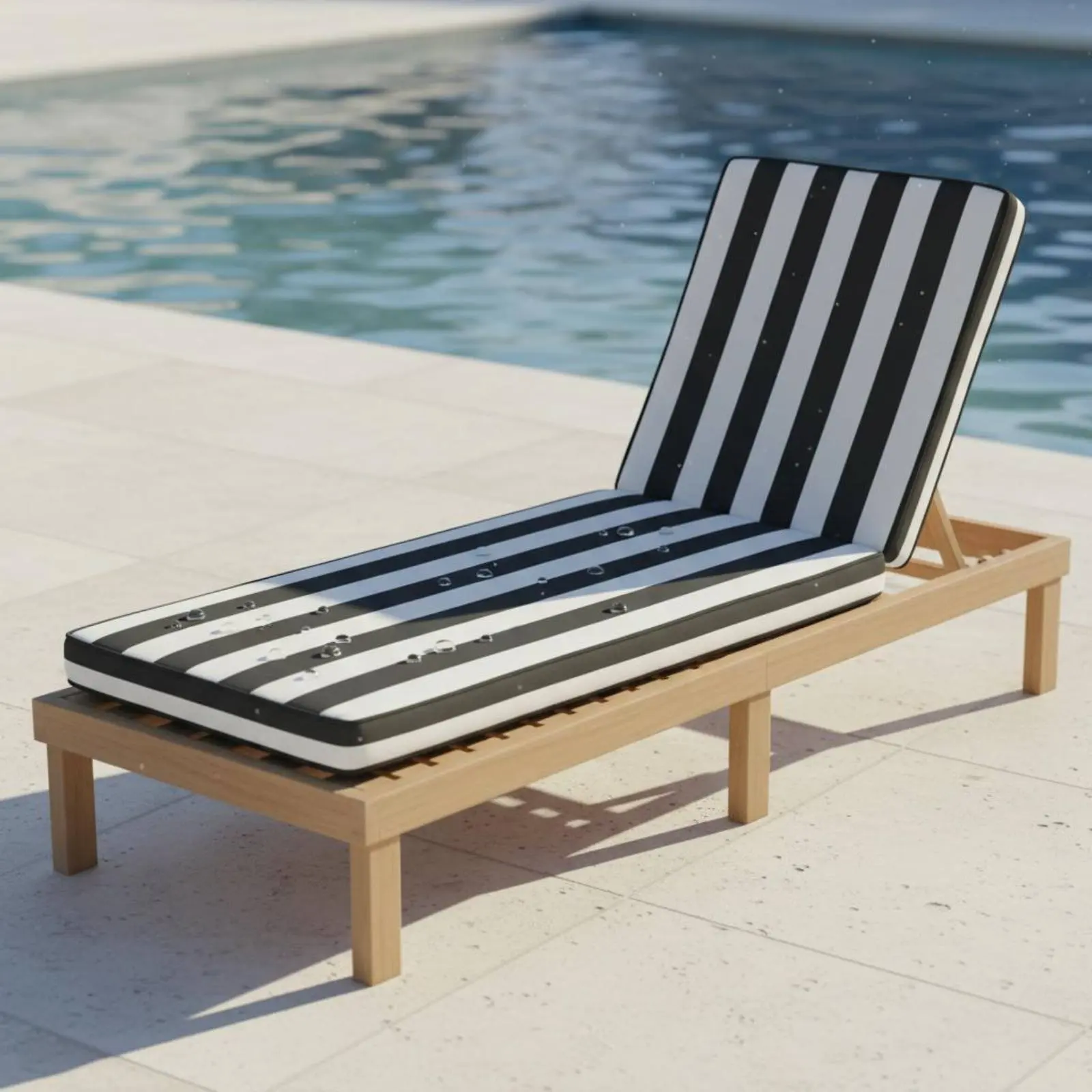 Beach Lounge Cushion Sunproof Beach Chair Pad Sun Lounger Mat Easy to Clean Sun Lounger Cushion Quick-Dry for Hotel
Beach Lounge Cushion Sunproof Beach Chair Pad Sun Lounger Mat Easy to Clean Sun Lounger Cushion Quick-Dry for Hotel