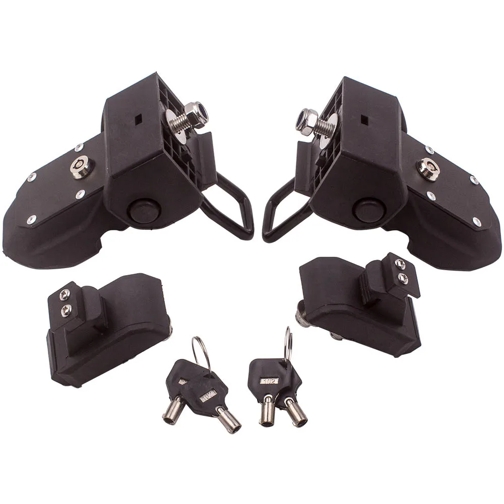 Pair Front Hood Latch Locking Catch + Rubber Pads for Wrangler JL JLU 2018-2019
Pair Front Hood Latch Locking Catch + Rubber Pads for Wrangler JL JLU 2018-2019