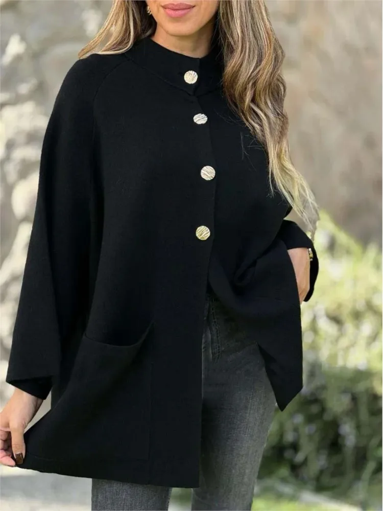 2025 Autumn Winter Casual Solid Color Cardigan Woolen Coat Women's Long Sleeve Single-breasted Pocket Coat Top Women's Clothing
2025 Autumn Winter Casual Solid Color Cardigan Woolen Coat Women's Long Sleeve Single-breasted Pocket Coat Top Women's Clothing