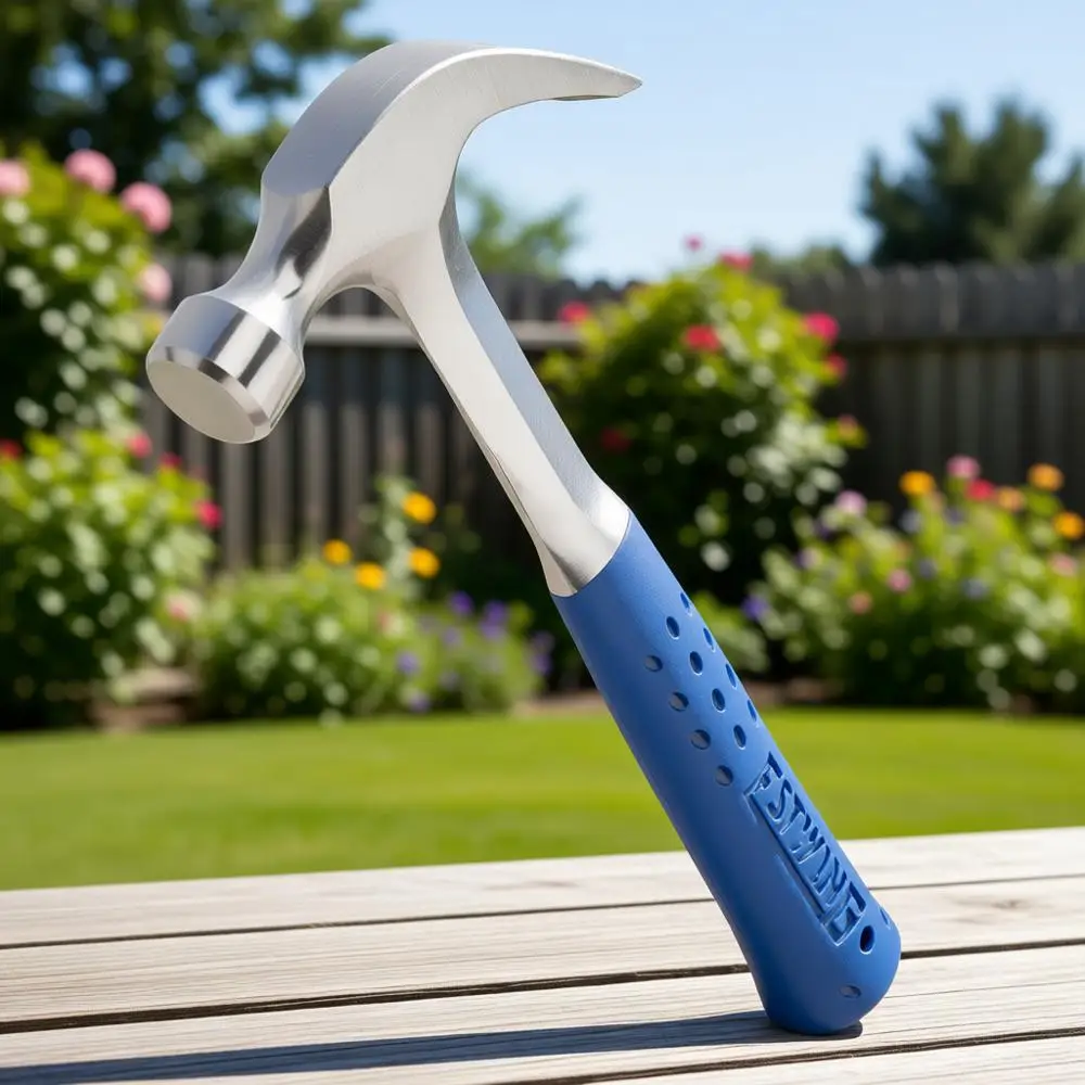 Молоток-гвоздодер изогнутой формы 12 унций с гладкой головкой и рукояткой с амортизацией - Сделано в США
Молоток-гвоздодер изогнутой формы 12 унций с гладкой головкой и рукояткой с амортизацией - Сделано в США