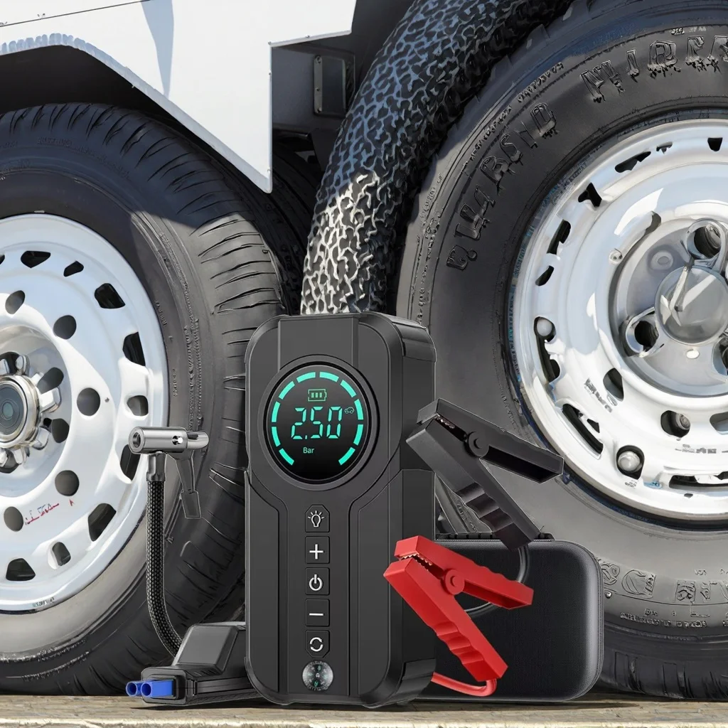 16000mAh Car Battery Booster Car Jump Starter Jump Starter With Air Pump Car Jump Starters Power Bank Portable Starter
16000mAh Car Battery Booster Car Jump Starter Jump Starter With Air Pump Car Jump Starters Power Bank Portable Starter