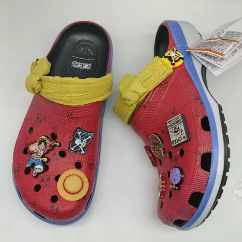 One Piece cartoon cute slippers personality boys summer home shoes outdoor non-slip beach shoes anime peripheral gifts wholesale
One Piece cartoon cute slippers personality boys summer home shoes outdoor non-slip beach shoes anime peripheral gifts wholesale