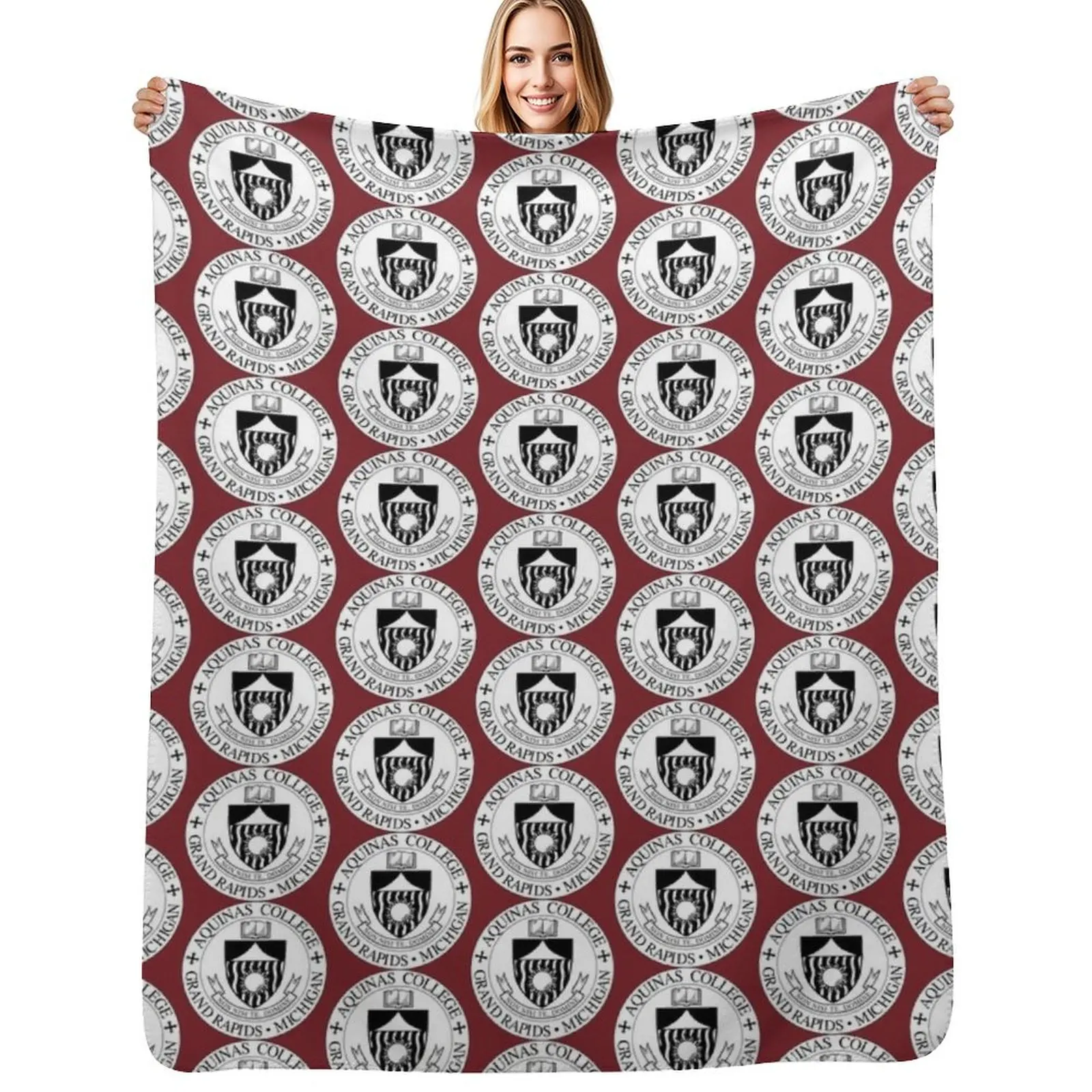 Aquinas College (Michigan) Throw Blanket Soft Breathable Blanket for Night Sleeping
Aquinas College (Michigan) Throw Blanket Soft Breathable Blanket for Night Sleeping