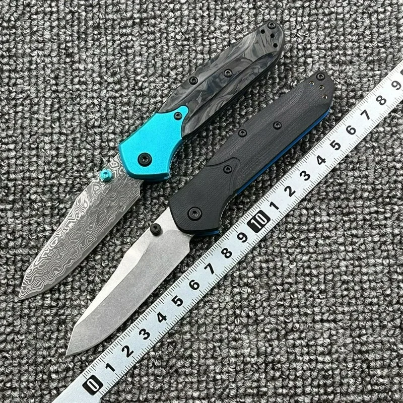 BM945 Pocket Folding Knife Damascus Blade Aluminum+Carbon Fiber Handle Hunting Tactical EDC Survival Tool Knives men's gift 
BM945 Pocket Folding Knife Damascus Blade Aluminum+Carbon Fiber Handle Hunting Tactical EDC Survival Tool Knives men's gift