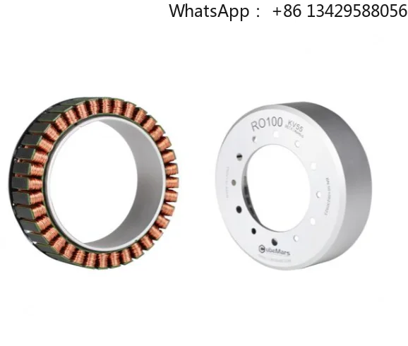 RO100 KV55 DC Permanent Magnet Exoskeleton Robot Brushless Frameless Torque Motor 2000 RPM 4Nm Torque
RO100 KV55 DC Permanent Magnet Exoskeleton Robot Brushless Frameless Torque Motor 2000 RPM 4Nm Torque