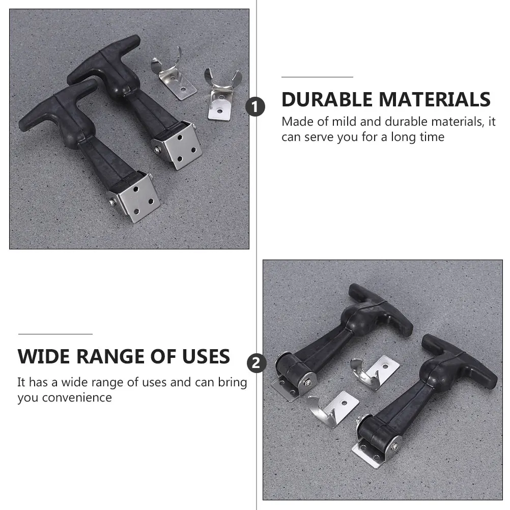 2pcs StainlessSteelBuckleHandleLatches HeavyDuty DrawRubber Flexible VibrationAbsorbing Durable ToolBox DoorLatch Hardware
2pcs StainlessSteelBuckleHandleLatches HeavyDuty DrawRubber Flexible VibrationAbsorbing Durable ToolBox DoorLatch Hardware