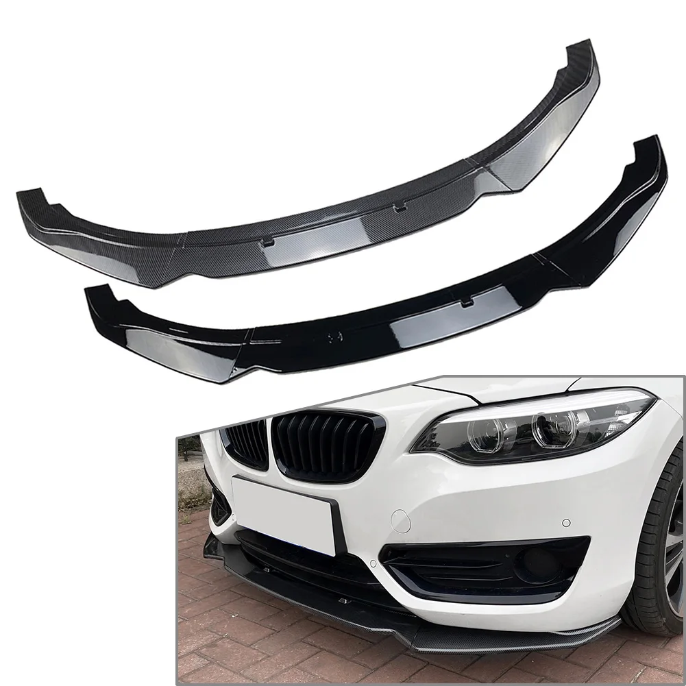 Car Front Bumper Spoiler Lip Splitter Decoration Trim 3Pcs For BMW 2 Series F22 220i 225i 228i 2014 2015 2016 2017 2018 2019
Car Front Bumper Spoiler Lip Splitter Decoration Trim 3Pcs For BMW 2 Series F22 220i 225i 228i 2014 2015 2016 2017 2018 2019
