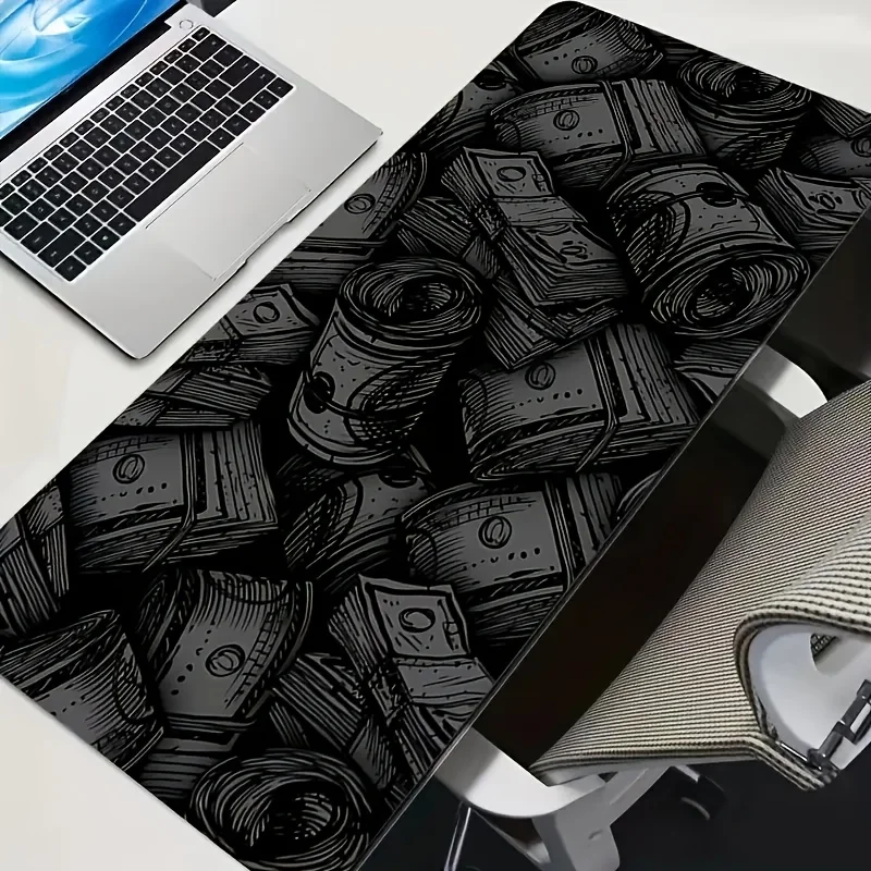 Large abstract Dollar Art game mousepad Non-slip polyester table mat with Art Money design office accessories Craftsman mousepad
Large abstract Dollar Art game mousepad Non-slip polyester table mat with Art Money design office accessories Craftsman mousepad