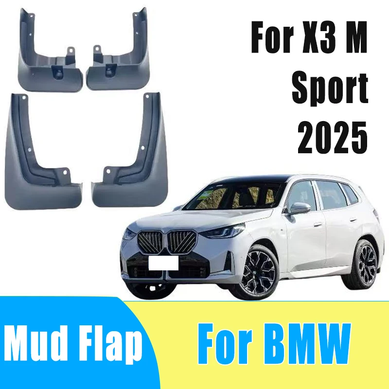 4pcs Automobiles Tire Mudguard Waterproof Prevent Mud Splashing Car Mud Flap Fender Trim Accessories For BMW X3 M Sport 2025
4pcs Automobiles Tire Mudguard Waterproof Prevent Mud Splashing Car Mud Flap Fender Trim Accessories For BMW X3 M Sport 2025