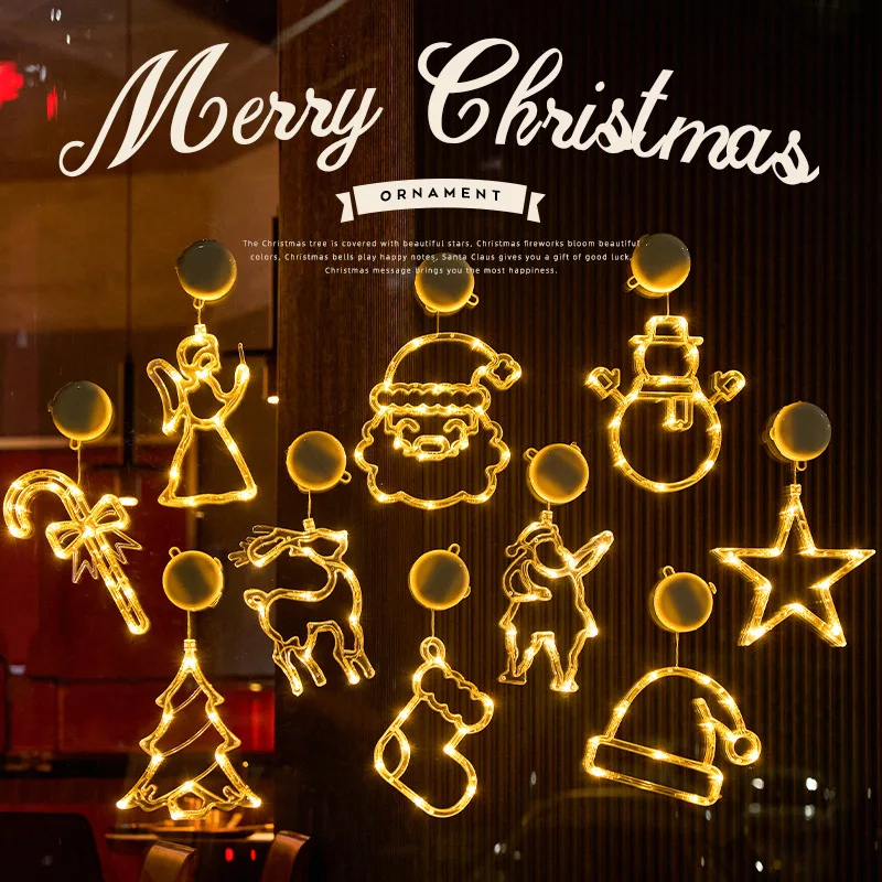 1-10PCS Christmas Led Decorative Light Santa Claus Atmosphere Holiday Lights Living Room Display Windows Ornaments Hanging Lamps
1-10PCS Christmas Led Decorative Light Santa Claus Atmosphere Holiday Lights Living Room Display Windows Ornaments Hanging Lamps