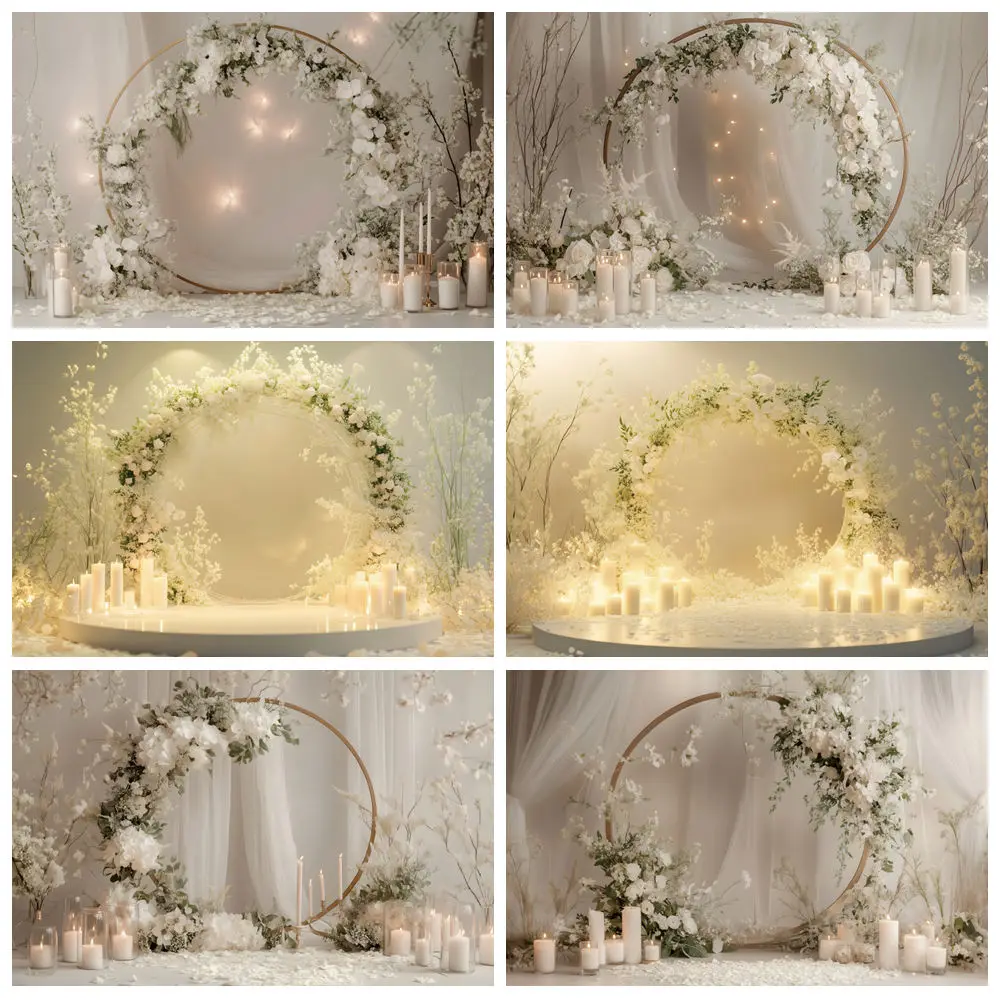 Romantic Wedding Backdrop Arched Wreath White Curtain Bridal Floral Wall Photography Background Bridal Shower Ceremony Banner
Romantic Wedding Backdrop Arched Wreath White Curtain Bridal Floral Wall Photography Background Bridal Shower Ceremony Banner