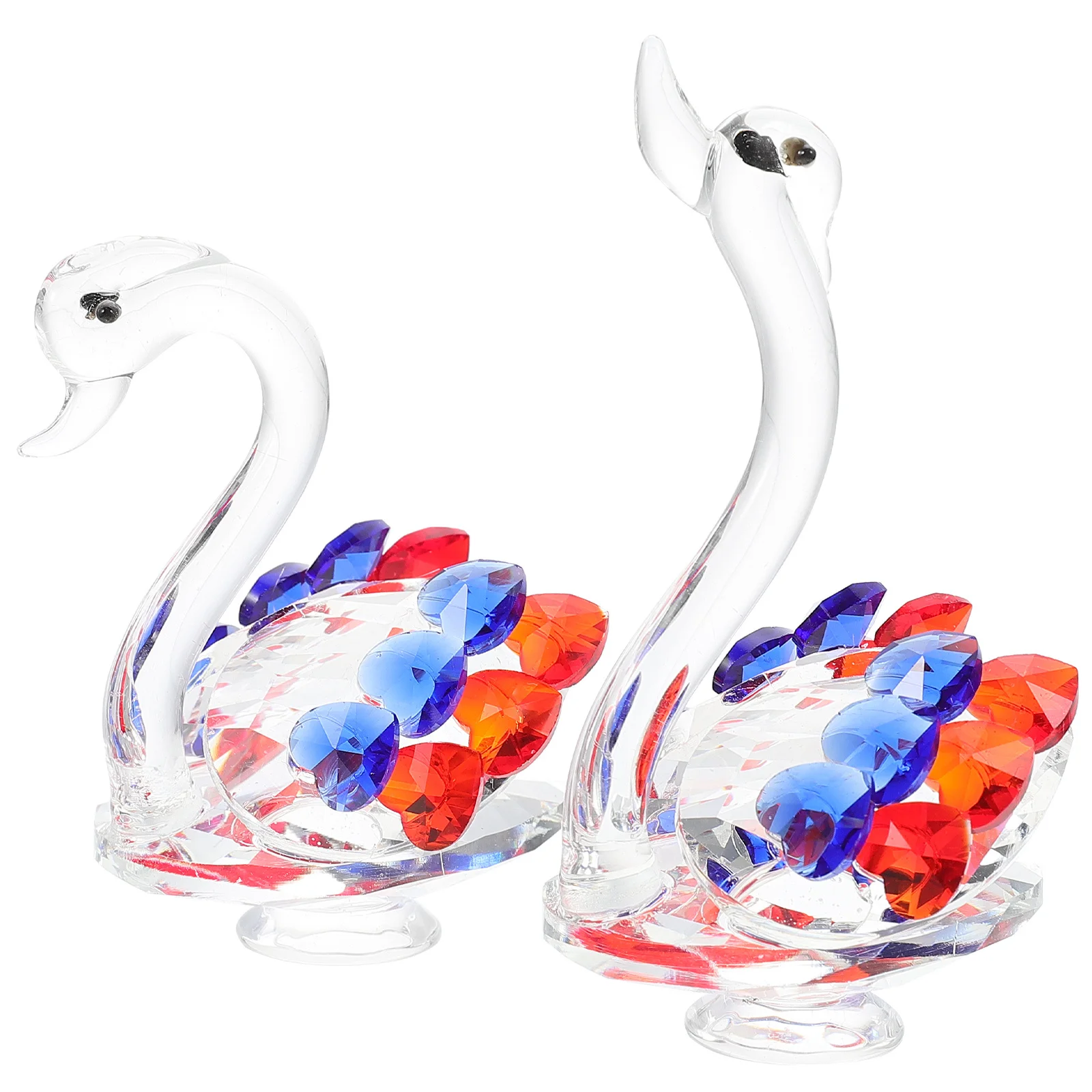 2Pcs Crystal Swan Decorative Ornament Creative Desktop Car Decor Elegant Crystal Swan Statue Wedding Party Decor
2Pcs Crystal Swan Decorative Ornament Creative Desktop Car Decor Elegant Crystal Swan Statue Wedding Party Decor