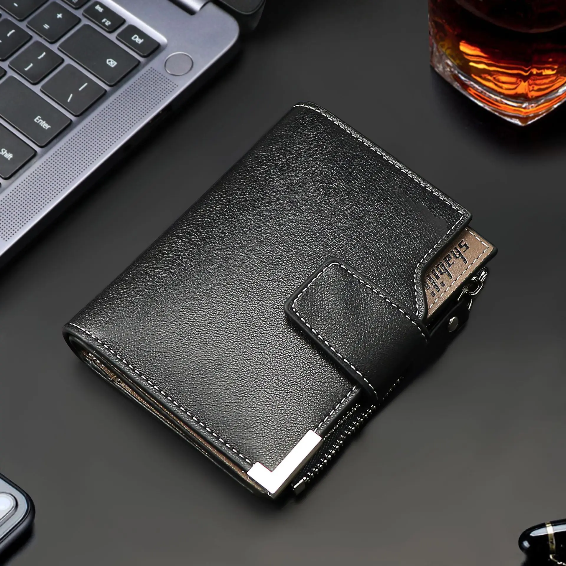Men wallet soft skin Leather Wallets zipper Mini Pocket card holder Billfold Small Coin Purse Business Casual Money clip
Men wallet soft skin Leather Wallets zipper Mini Pocket card holder Billfold Small Coin Purse Business Casual Money clip