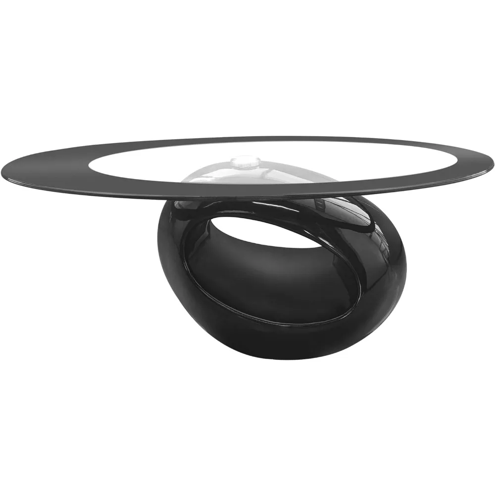 Coffee Table, Tempered Glass Top High Gloss Hollow Storage Shelf, Coffee Table
Coffee Table, Tempered Glass Top High Gloss Hollow Storage Shelf, Coffee Table