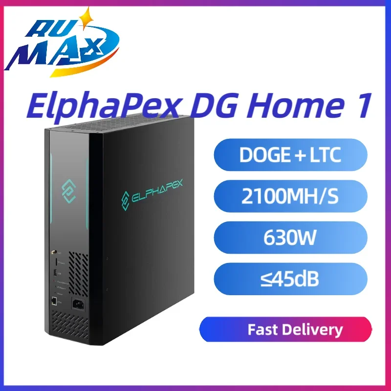 ElphaPex DG Home 1 2 ГГц/с 620 Вт Litcoin Dogecoin Bells Алгоритм Crypt Asic Miner LTC майнер на складе Быстрая доставка
ElphaPex DG Home 1 2 ГГц/с 620 Вт Litcoin Dogecoin Bells Алгоритм Crypt Asic Miner LTC майнер на складе Быстрая доставка