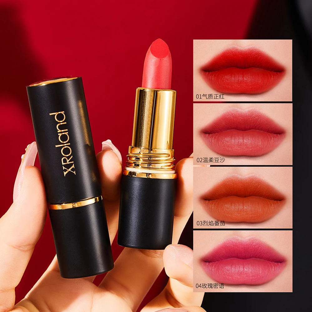 4 Colors Chinese Red Lipstick Tomato Lipstick Makeup for women Lip Stick Moisturizing Lasting Lip Gloss Lips Cosmetics
4 Colors Chinese Red Lipstick Tomato Lipstick Makeup for women Lip Stick Moisturizing Lasting Lip Gloss Lips Cosmetics